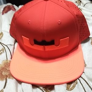 LeBron James hat Orange
